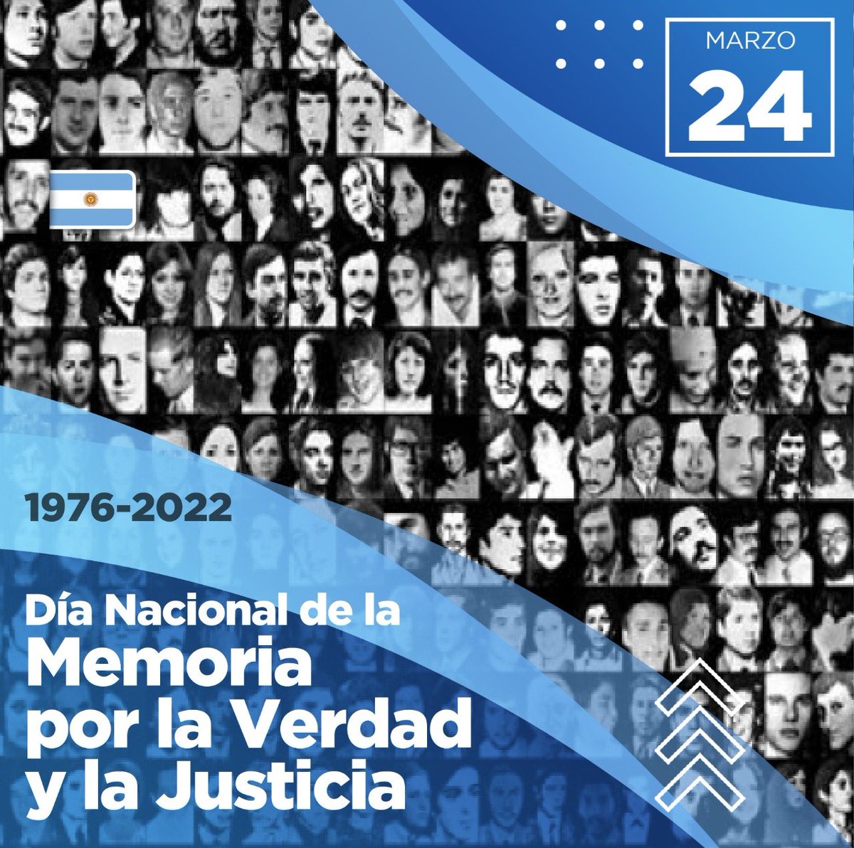 En el Día Nacional de la Memoria por la Verdad y la Justicia, por los 30 mil compañeros y compañeras que desaparecieron, volvemos a decir #NuncaMás.