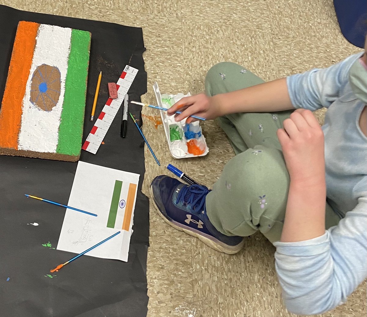 mrscapka's tweet photo. So proud of @Hillcrest_BCPS Environmental Club for embracing our school diversity and creating pavers to represent the home countries of our Ss @ramos_maria1 @almorrow0430 @BaltCoPS https://t.co/F9Yh4q9akA