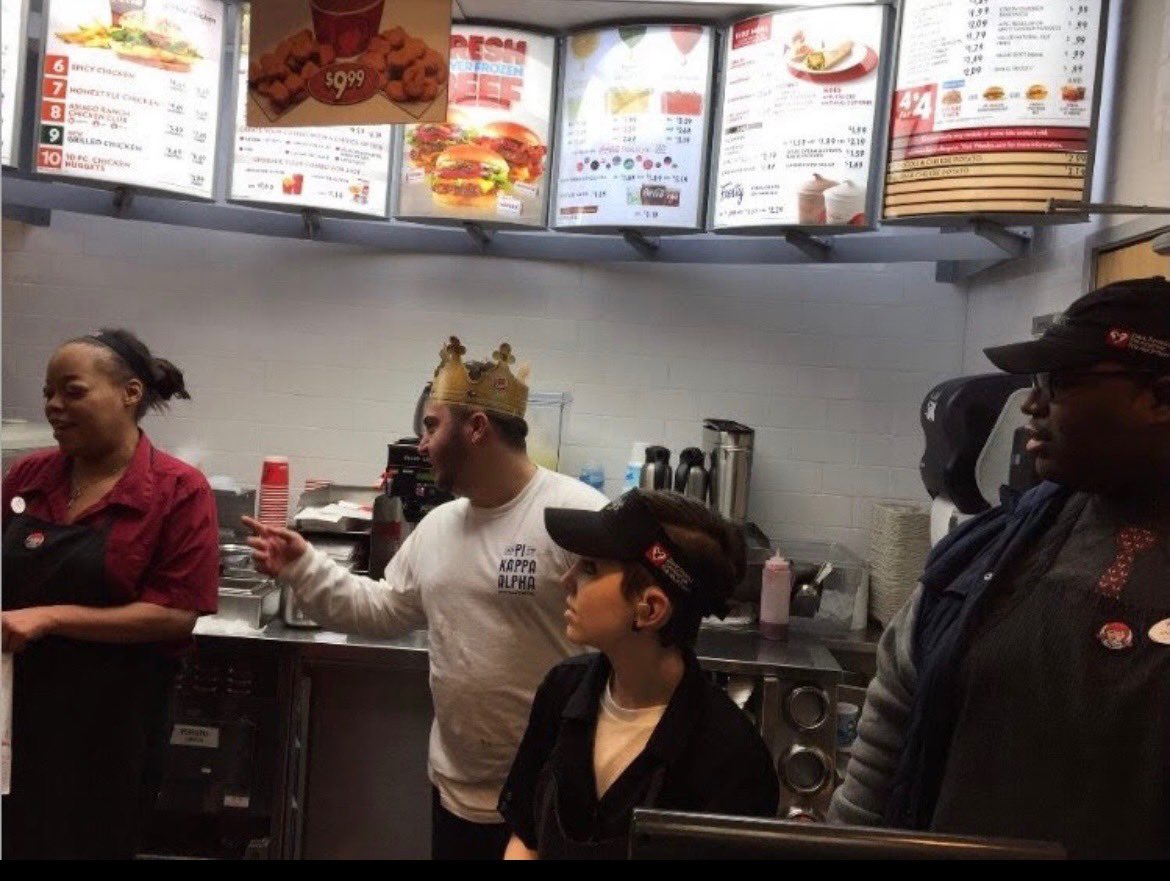 Reminiscing when I was absolutely blacked out on my way to Nashville and hijacked a Wendy’s