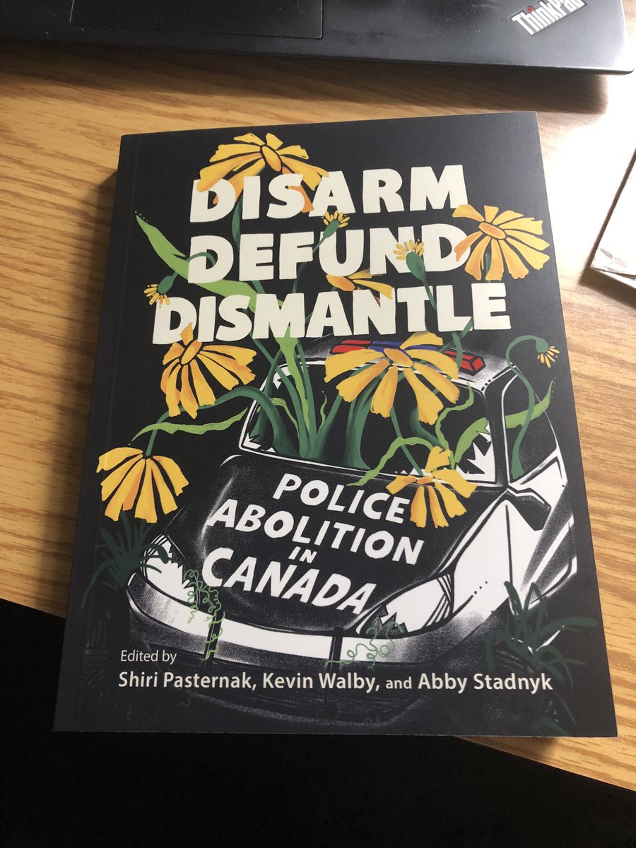 Stoked! So many amazing community organizers and activist-scholars in this collection. If you want evidence-based, grassroots-led models for defunding and dismantling the police (and the whole damn carceral apparatus), read this book! 🤯🤔🤭✊
