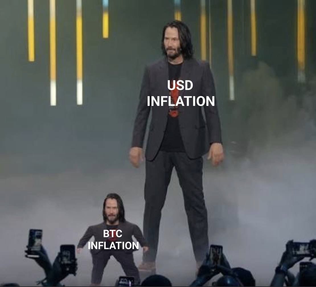 NanoBank's tweet photo. #usd vs #BTC
#inflation
#ORor https://t.co/z9MlnuobRD