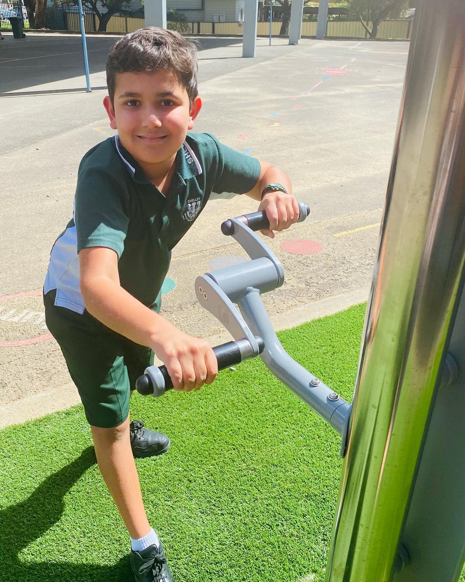 NSWEducation's tweet photo. “It’s just like our own mini gym!”💪
Students at Shelley Public School are giving their new fitness area a real workout.

#LoveWhereYouLearn https://t.co/DzUiKta27x