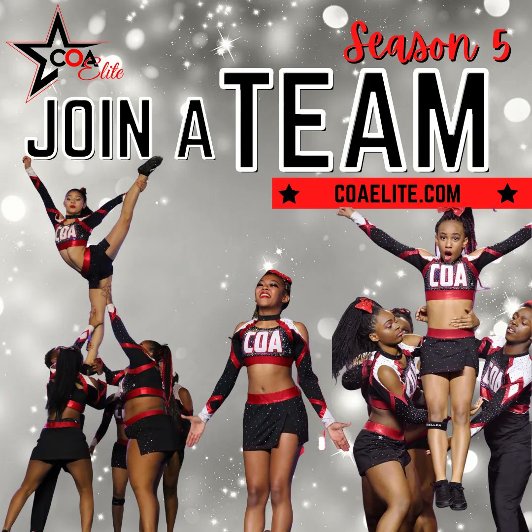 COAElite's tweet photo. BIGGER…BETTER…STRONGER ❤️💪🏽🖤

We are so excited to continue building the COA Elite family in the upcoming 2022-23 Season.

Click the link in our bio or visit us online at https://t.co/CYa939X2pL to register for one of our Parent Informational Meetings.

#joinus #coaFAMILY https://t.co/pwlBRlNnpj