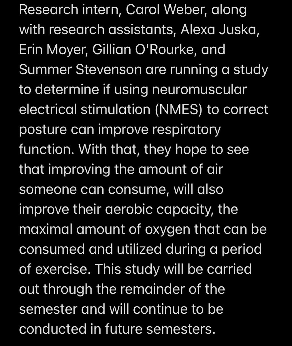 SRUExSci's tweet image. Research Recap: See the 3rd photo for details on what Senior Research Intern Carol Weber and her team have been up to. #exercisescience #exsci #exercisesciencemajor #research #sru #slipperyrockuniversity #gorock #learnbydoing #handsonlearning