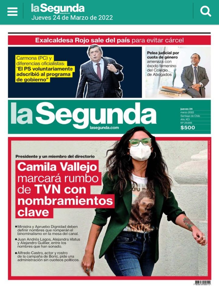 osvaldo_Contr5r's tweet photo. Sigue la repartición de pitutos para los compañeres:
Juan A. Lagos, Guillier, Alejandra Matus, podrían llegar al directorio de TVN.

Estos CTM se llenaron la tarasca hablando de que iban a eliminar los pitutos...

#VamosChile Karen Rojo La Florida Jadue #VerdadesOcultas https://t.co/lfkw5Fody2