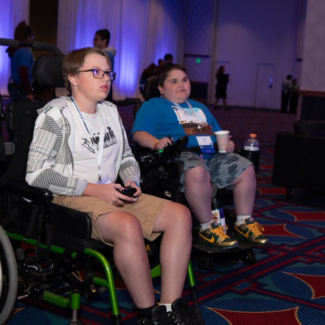 CureDuchenne's tweet photo. CALLING ALL GAMERS - join us in our e-Gaming Lounge at FUTURES. We can't wait to see you and your kids for this FUN, family-friendly conference that focuses on building community.

Register today: https://t.co/xbMxwII54f https://t.co/6nwc4CSCbl