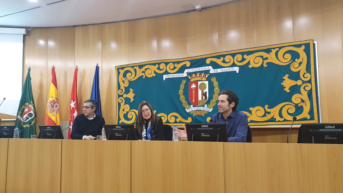 Amaya Mendikoetxea, Rectora de la  <a href="/UAM_Madrid/">UAM Autónoma Madrid</a> recuerda con <a href="/bsemper/">Borja Sémper</a> y <a href="/EduMadina/">Edu Madina</a> que el movimiento Manos Blancas surgió aqui tras el asesinato de Francisco Tomas y Valiente. Hoy, mas que nunca, es necesario el debate que  #Impuros pone sobre la mesa.