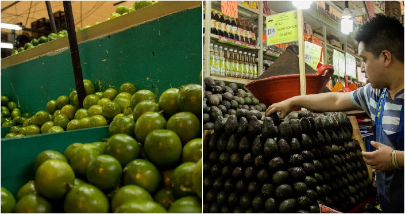 SinEmbargoMX's tweet photo. El incremento en el precio de algunos alimentos sigue hasta casi finales del tercer mes del año. Tal es el caso del aguacate y el limón, que se mantienen arriba de los 100 pesos por kilogramo en tiendas de algunas entidades https://t.co/9qFs5kTMuX https://t.co/3azrAjgnFe
