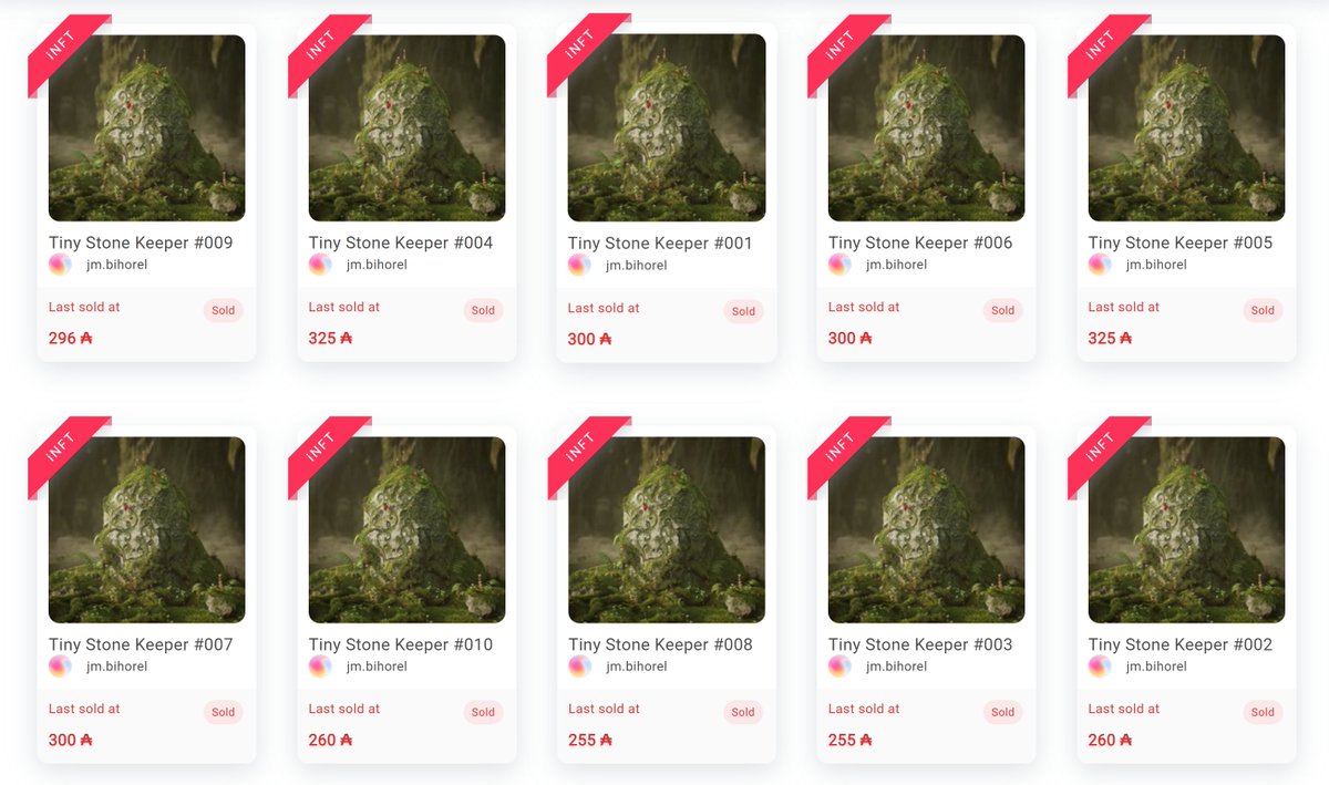 listaeth's tweet photo. Sold out !! A huge thanks to everyone! 24h then stones will start to shatter...48h later you'll discover your Keepers! 

Peoples who didn't got the chance to be the last bidder, 3 keepers will be issued next monday along with a live VR sculpting session hosted on the discord! https://t.co/DL3vFpmCMp