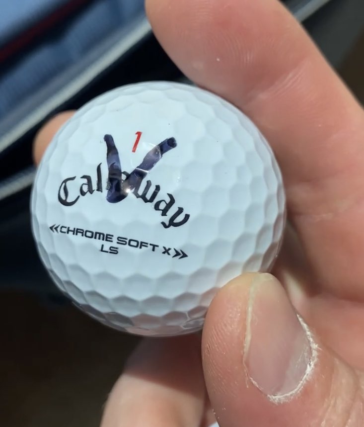 vgolfman's tweet photo. @MyGolfSpy With a V around the number. #WITB #CSXLS #TripleTrack https://t.co/BwYw6A3L32