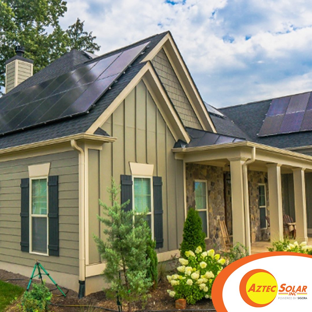 aztecsolar's tweet photo. Home sweet, money-saving home. 🏡🤎
#aztecsolar #solar #solarsavings #solarenergy #solarpanels https://t.co/bl4jHZJ2Nd