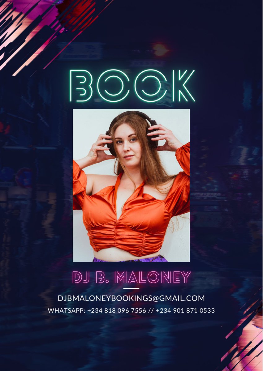 djbmaloney's tweet photo. My people how far? Your girl is coming back on the 4th of April and I can’t wait to rock with you guys!💜 If you want me in your city book me now Naija,Ghana,Tanzania,Uganda etc I got you 🌐⚡️ https://t.co/9gMq9ijTl0