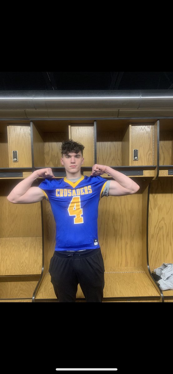 berishaj_zach's tweet photo. After a great visit @MUCrusadersFB AGTG🙏🏽I am extremely blessed and thankful to have received a(n) offer from @CoachHHaygood thank you for the opportunity!! #Gocrusaders https://t.co/2KdXLFFGHf