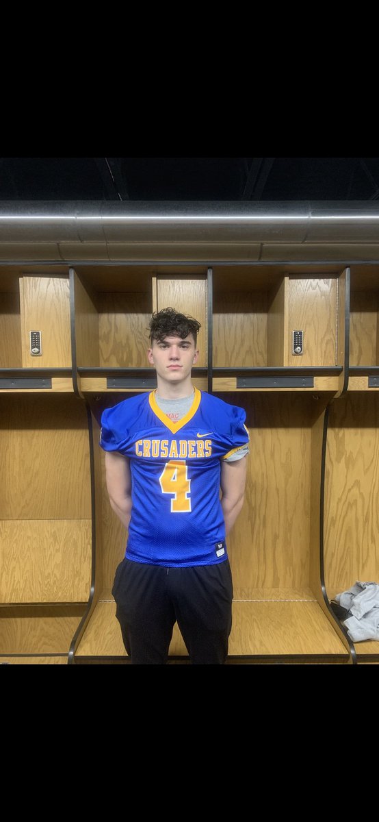berishaj_zach's tweet photo. After a great visit @MUCrusadersFB AGTG🙏🏽I am extremely blessed and thankful to have received a(n) offer from @CoachHHaygood thank you for the opportunity!! #Gocrusaders https://t.co/2KdXLFFGHf