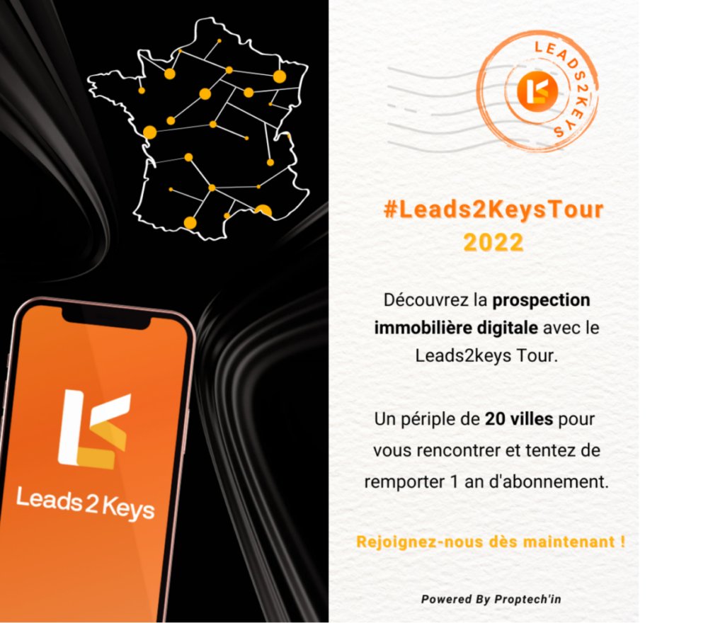 Journal_Agence's tweet photo. Actu | Top départ du Lead2Keys Tour ! ⬇️
https://t.co/apaXEXJWap @Leads2Keys #immobilier #agentimmobilier #prospectionimmobilière https://t.co/h52tFMyh0y
