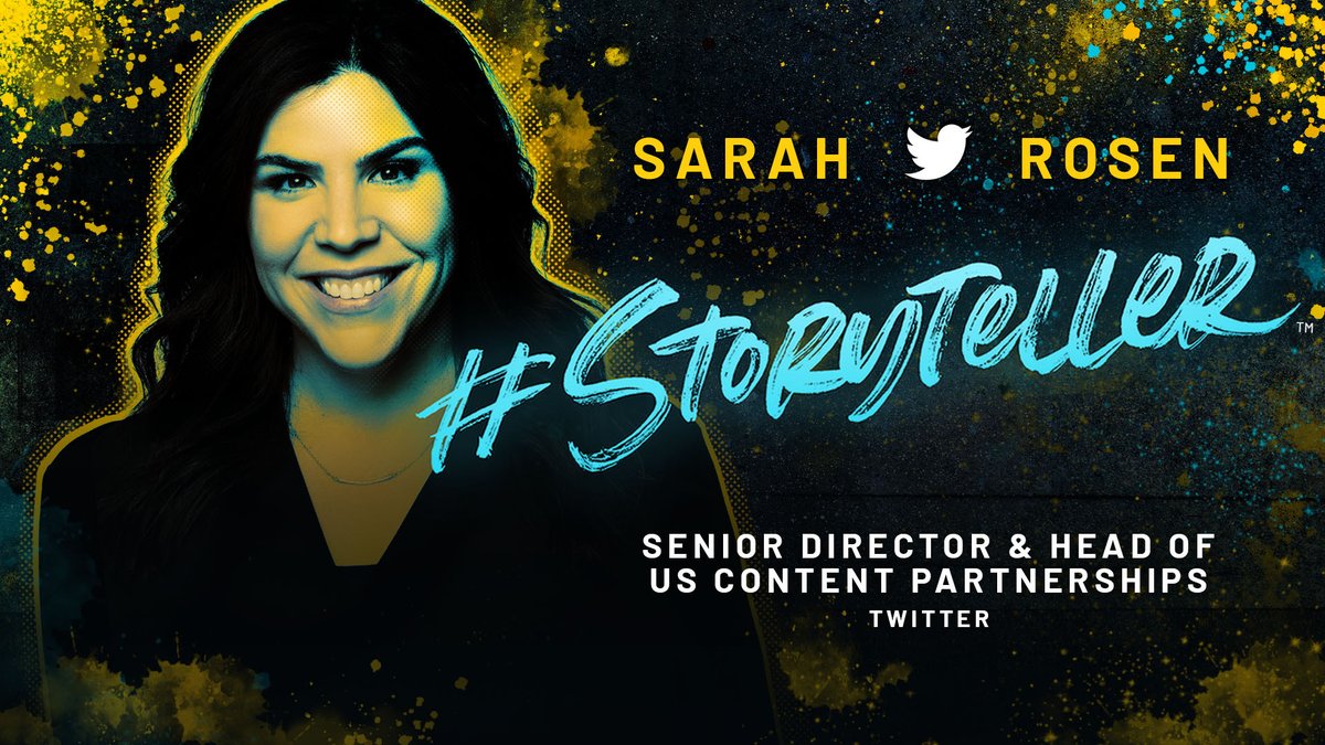 tagboard's tweet photo. Bringing a must see #Storyteller to the timeline with @Twitter's own @SarahRosen 🙌
Sarah &amp; the Twitter team are pulling off an awesome campaign around this weekends #Oscars, with #OscarsFanFavorite. So much to discuss! Catch us live next Thursday, March 31st @ 3pm EST/Noon PST https://t.co/TEL8Etr5FP