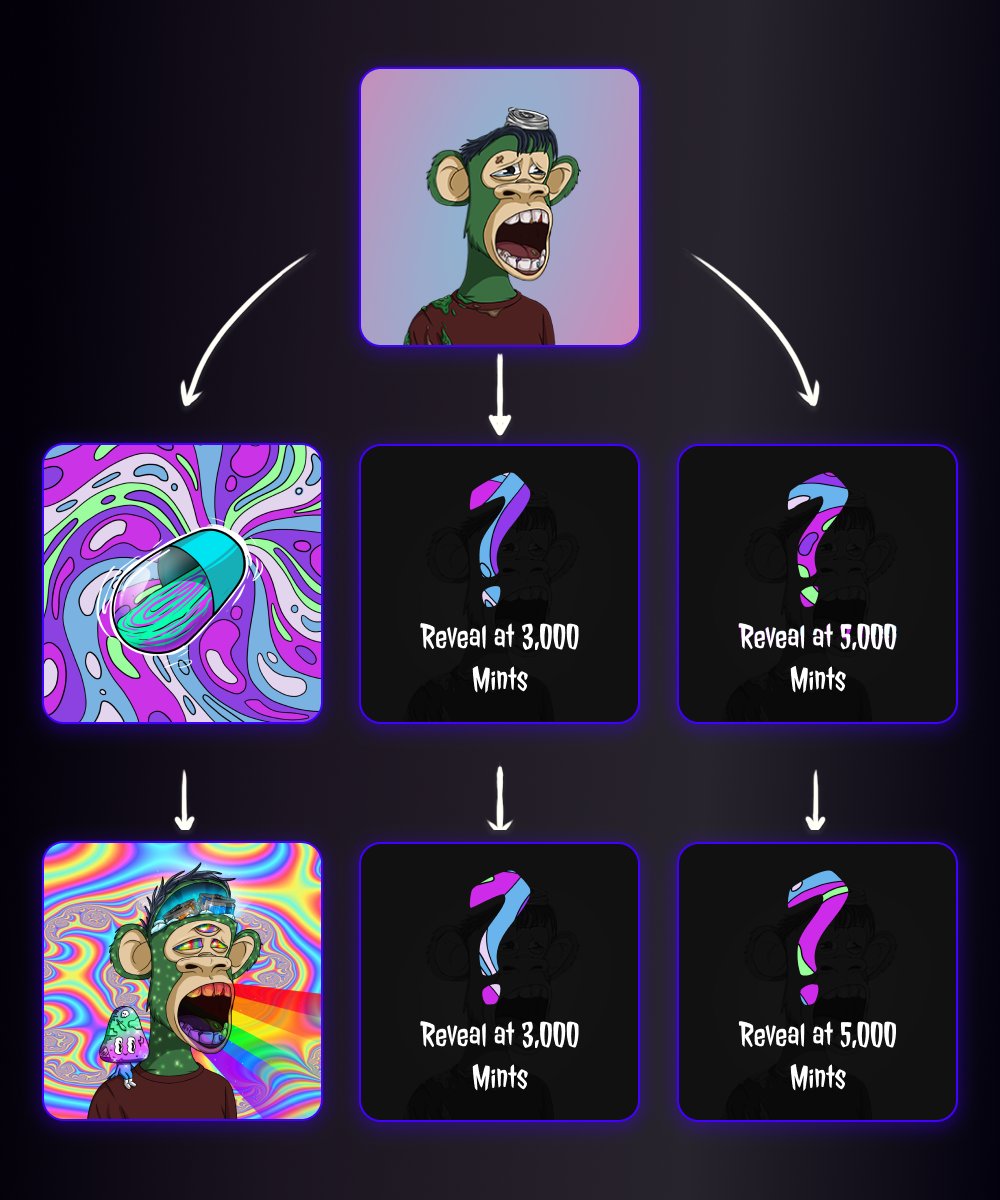 Coming soon... ⌛️

AIRDROP OF NON-CLINICALLY TRIALED HUNGOVER CURE (NCTHC) 💊

Every holder will receive 1 airdrop per 3 Hungover Apes held (either a pill, a blister pack or a full jar) 🍻

RT - Follow to win 1 Hungover Apes NFT 👀