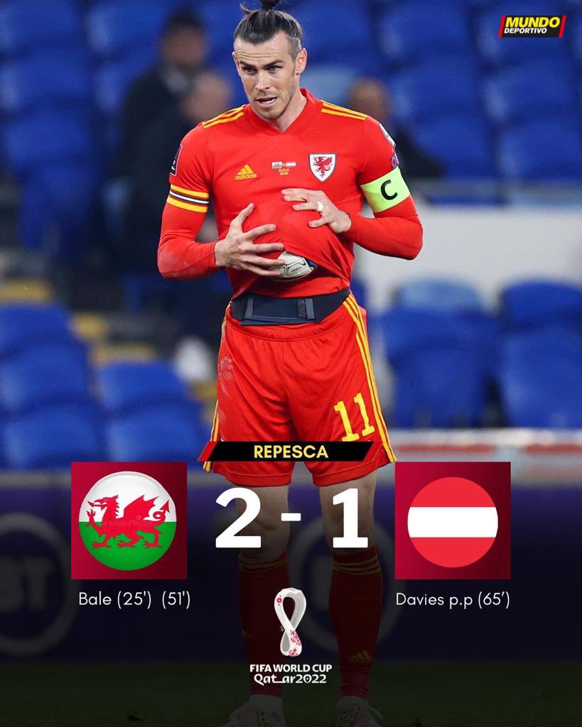 🔴 #ÚLTIMAHORA Italia se queda FUERA DEL MUNDIAL tras perder ante Macedonia en el 92’

👉 Portugal, Macedonia y Gales pasan a la siguiente ronda de la repesca para #Qatar2022