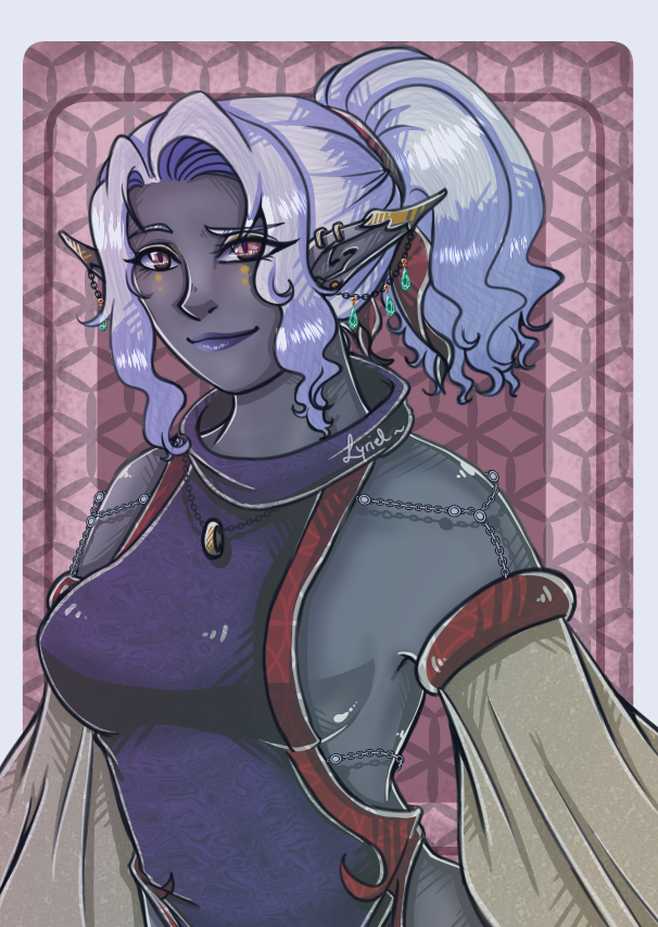 ArtLyriel's tweet photo. Drow waifu incoming ! :D #dnd #dndcharacter #dnddrow #drow #myart https://t.co/0yDUm8cEvN