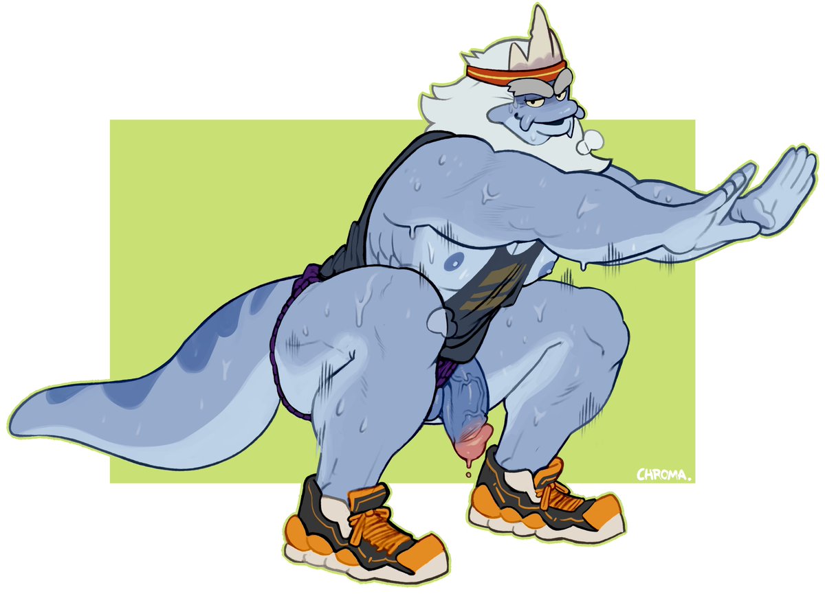 Request for <a href="/ramIethaI/">emburi.bsky.social 🦋🐗</a> 
King Andrias from Amphibia!
patreon.com/posts/63147595