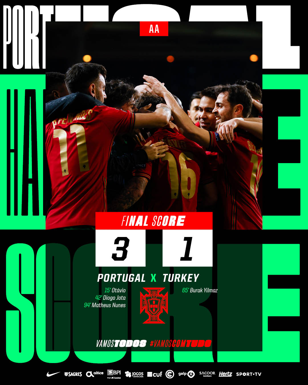 Portugal on X: Primeira Final: ✓! Foco TOTAL no jogo de terça