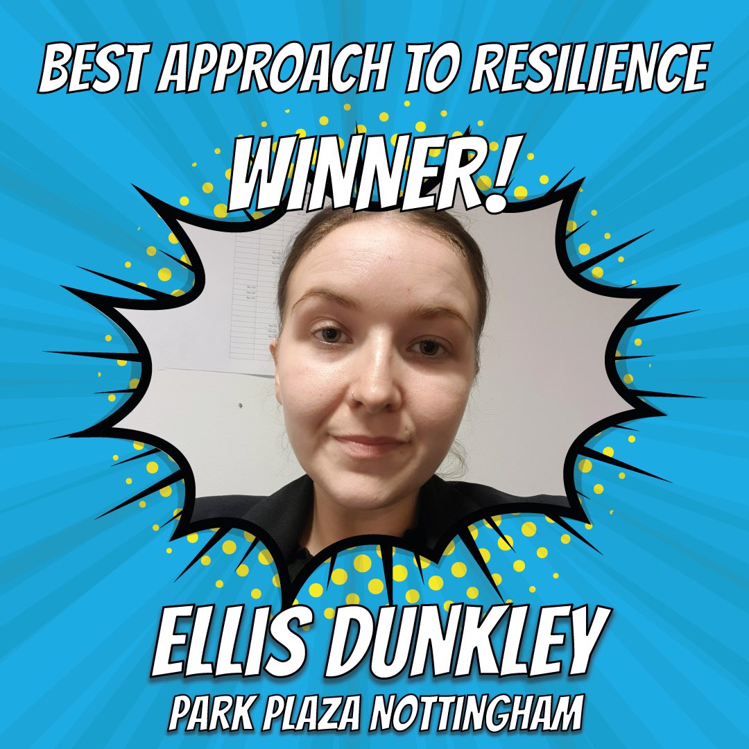 Congratulations to Ellis Dunkley for winning Best Approach to Resilience 🏆  #NHAAwards22