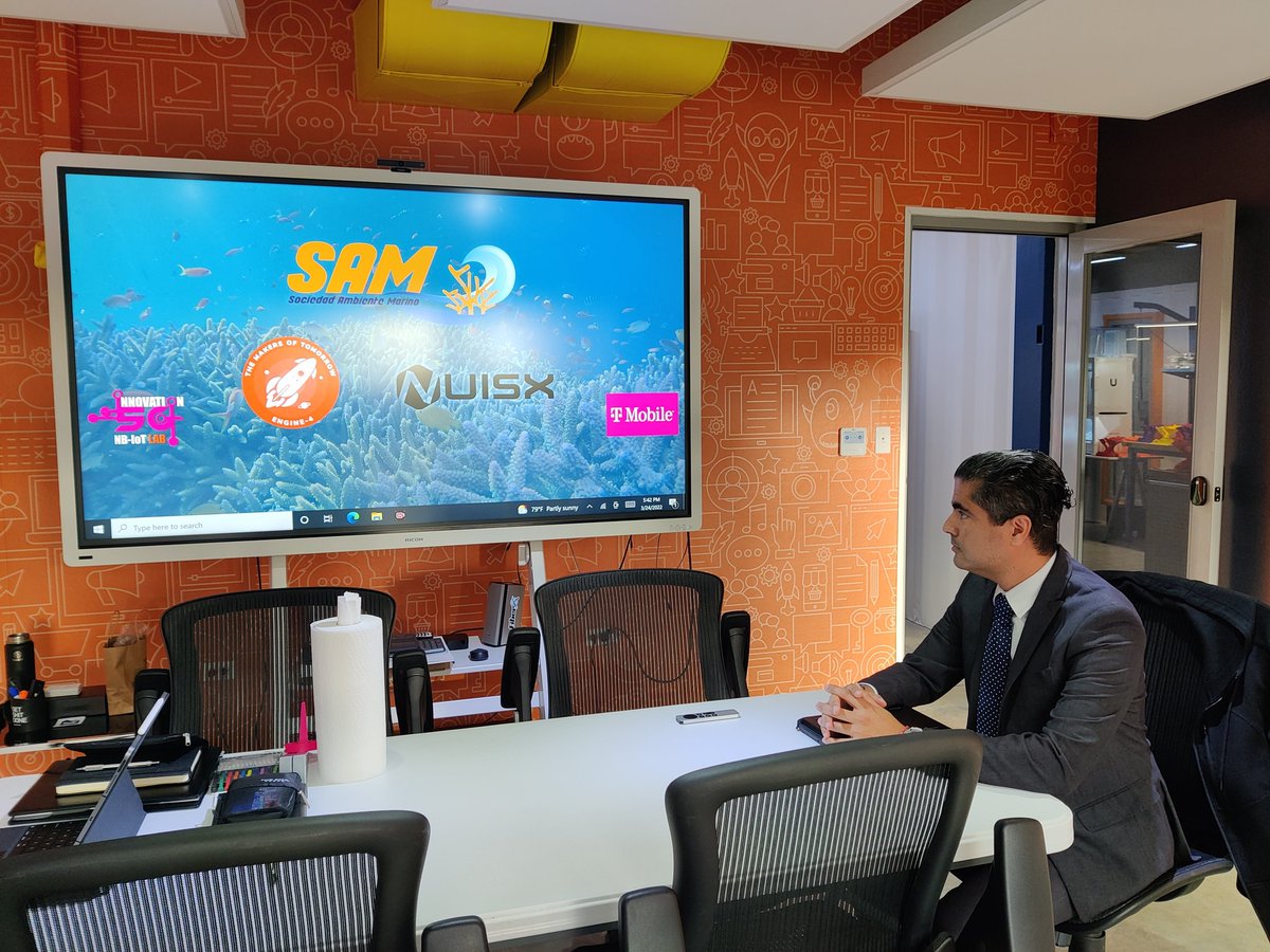 Visitando a mis amigos de <a href="/engine4cws/">Engine-4</a> <a href="/5gnbiotlab/">5G & NB-IoT Innovation Lab</a> <a href="/nuisxcorp/">NUISX</a> y apreciando el proyecto de impresión de corales en #3D de la Sociedad de Ambiente Marino. Protegiendo la biosfera marina de 🇵🇷🐠🦑