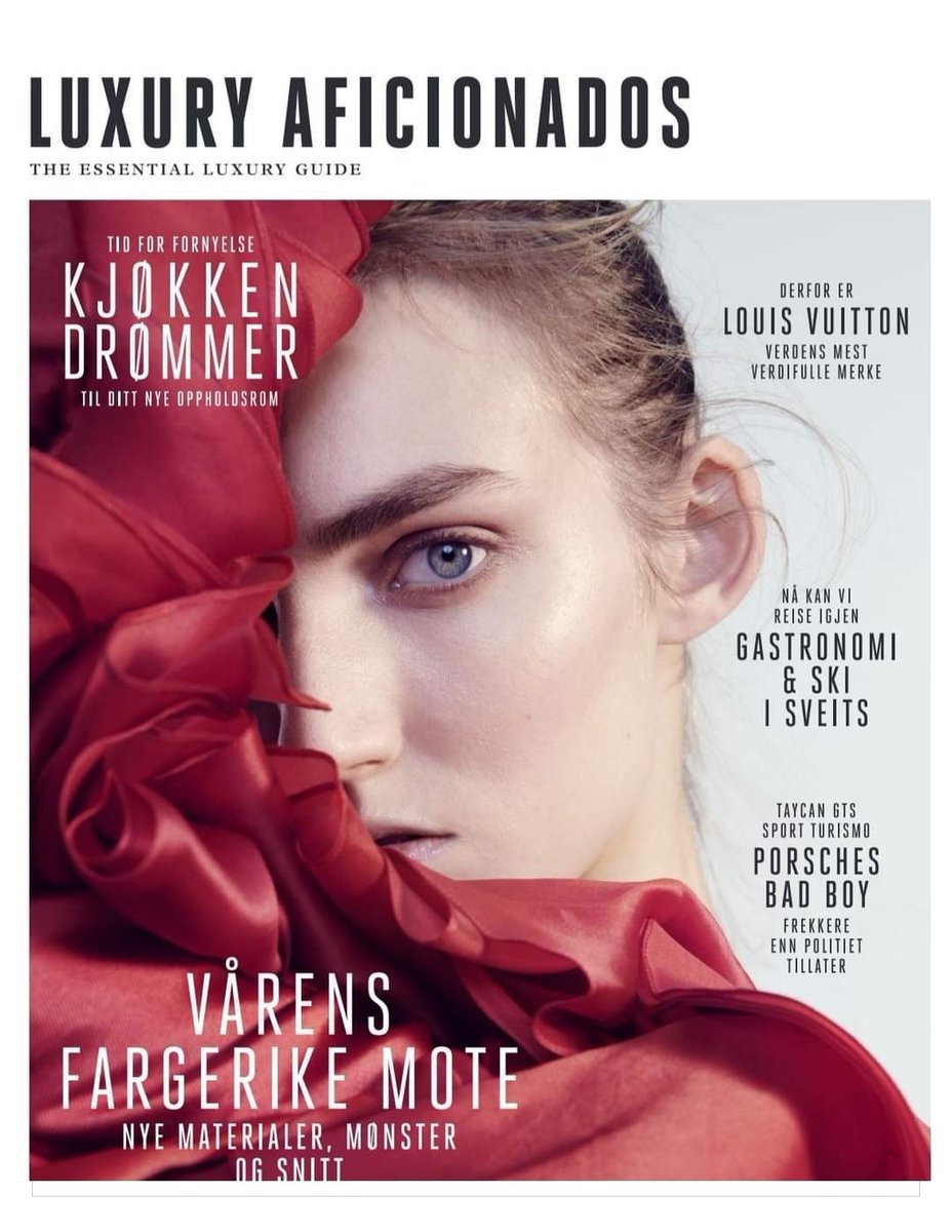 Vårnummeret er ute nå hos utvalgte butikker og eksklusive hotell. Men det kan også leses i sin helhet her: luxuryaficionados.com/virtuelt-magas… #luxury #magazine