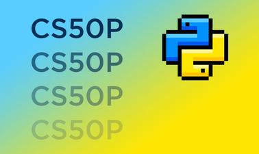 davidjmalan's tweet image. This is CS50P, @CS50's brand-new introduction to #programming with #python, which you can take before, during, or after CS50x itself. Register to take CS50P for free at cs50.edx.org/python. Register to attend live filmings of CS50P via @Zoom at cs50.ly/live.