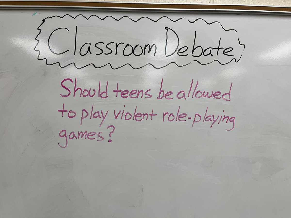 DDEBaker's tweet photo. Let the debates begin! Topic, roles, rules, and research today. Debate coming Wednesday. Stay tuned. #classdebate @DDEGambino @DDE_AGiarratano https://t.co/MBdXOJAmua