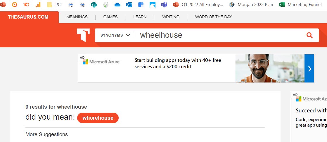 Imagine having the reputation of knowing literally every word and yet-