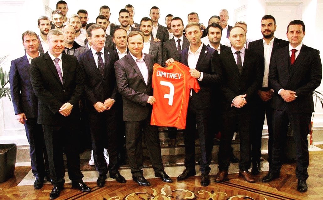 EmilDimitriev's tweet image. Бевте потенцијалот, сега сте гордоста на Македонија…