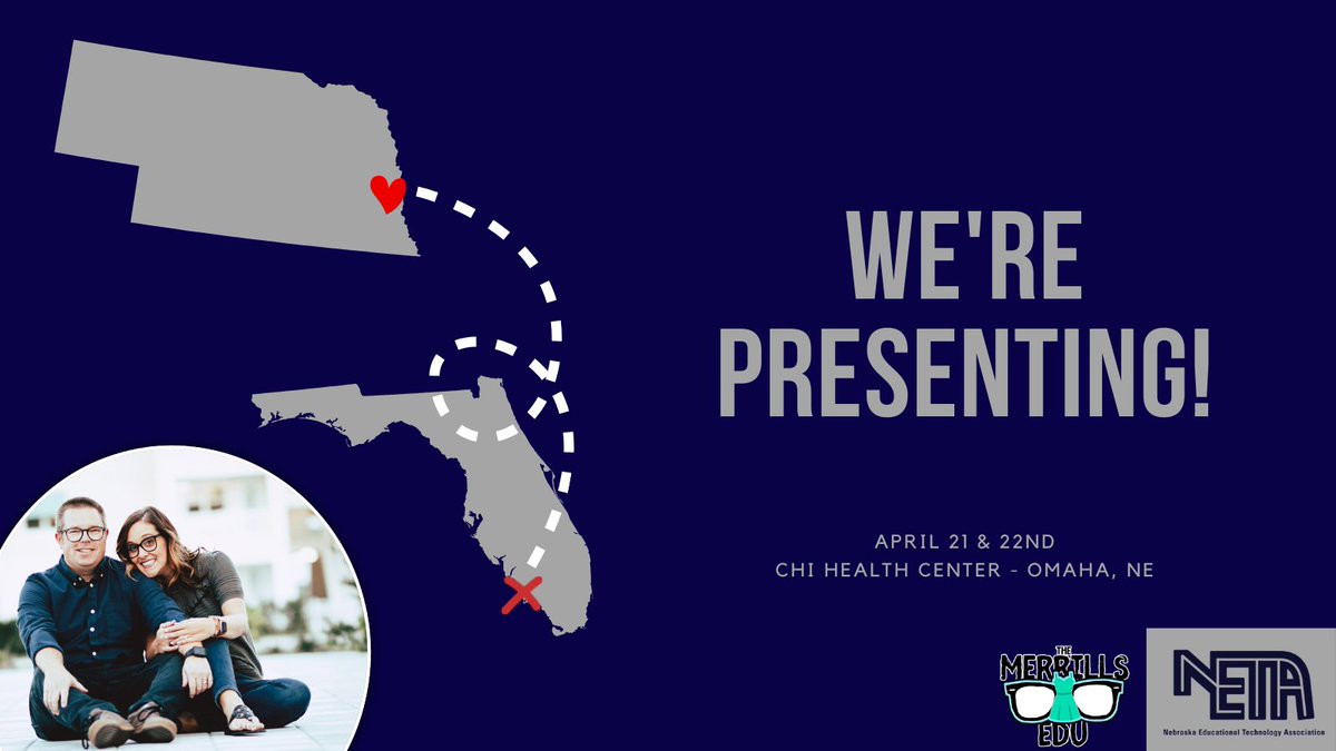 We're heading to Omaha! ✈️

We're incredibly honored to be announced as featured speakers for this year's <a href="/yourNETA/">NETA</a>! 🤓

The fun starts on April 21st! Register below! ⤵️
s4.goeshow.com/neta/spring/20…

#interACTIVEclass #yourNETA #EdTech #TeacherTwitter #EDUTwitter #School