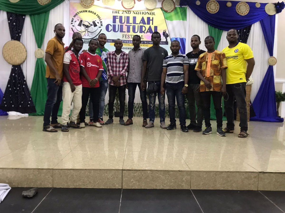 Wafyasl's tweet photo. 1/3 Today, @Wafyasl celebrates 9 years of dedication &amp; service to d Pulaaku in Sierra Leone
Formed on 24 March 2013, d association comprises energetic youth from all walks of life within d Western Area and d country at large aimed at uniting &amp; promoting d interest of d Pulaaku, https://t.co/WW5WziyPCK