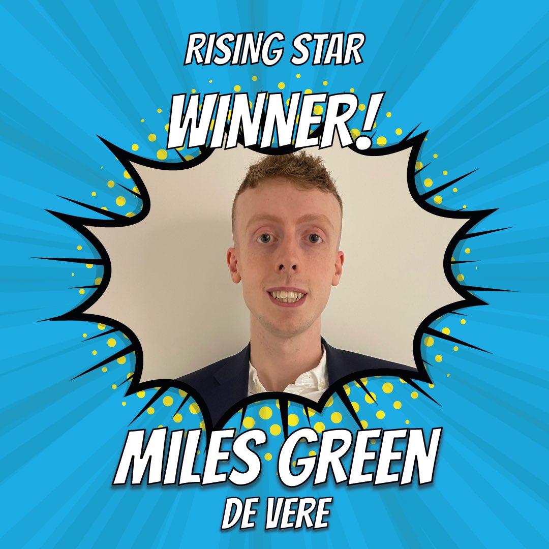 Congratulations to Miles Green for winning Rising Star 🏆  #NHAAwards22