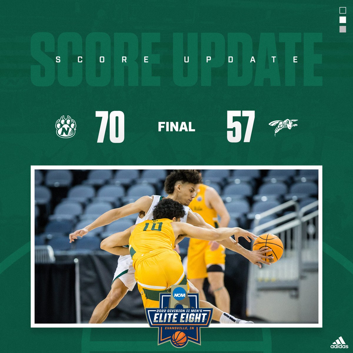 NWBearcatMBB's tweet image. CHAMPIONSHIP BOUND!

All 5 starters score in double-figures with Luke leading the way with 17 points. Wes added his 14th career double-double with 11 points and 12 rebounds.