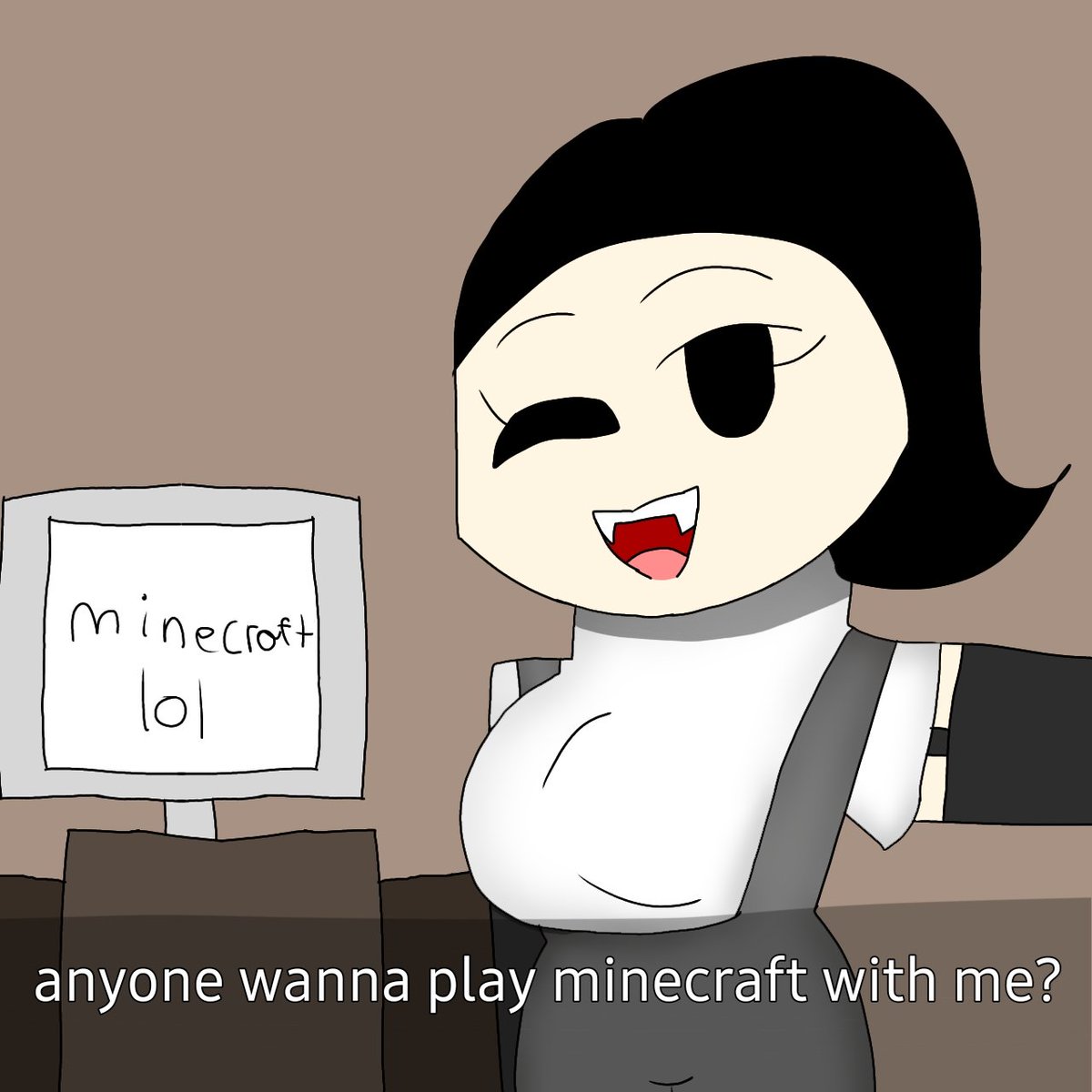 Michell72325414's tweet photo. Anyone up for a game of minecraft? Lol https://t.co/dYOvjl1jzf