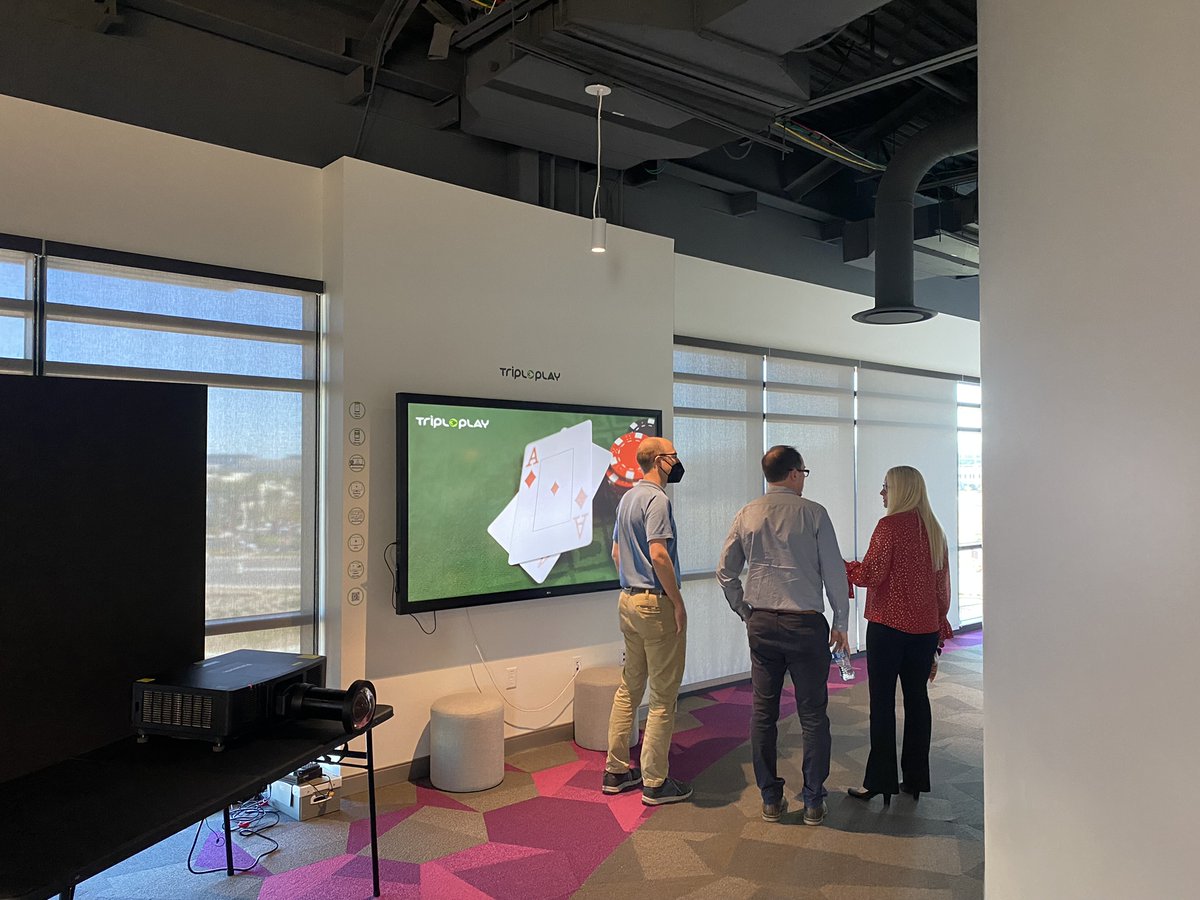 Our sponsor, @TripleplayServ, leveraged our #innovationlab yesterday to showcase its #digitalsignage, #IPTV, and #cloud solutions. Attendees learned how to enhance guest engagement through the use of innovative IP digital media technology.

Learn more: tripleplay.tv