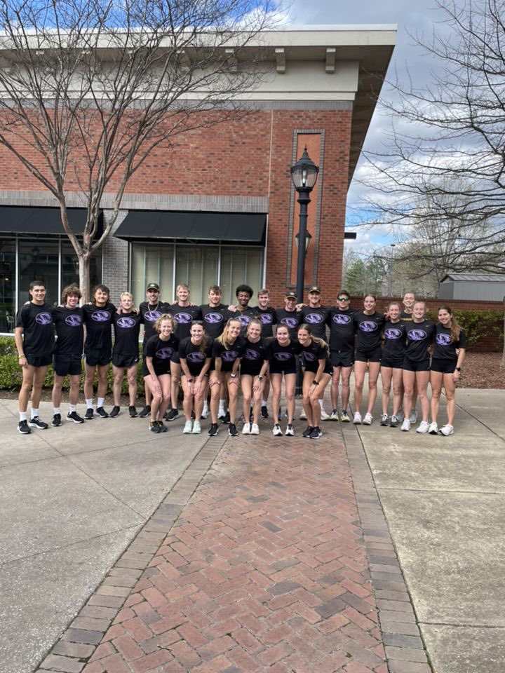 motxss's tweet photo. From COMO ➡️ Raleigh ➡️ Ole Miss 

The @MizzouTFXC family is #HansonStrong💜 this weekend, and always. Supporting pancreatic cancer awareness and all those impacted by the disease. https://t.co/A9RmaOfOhn