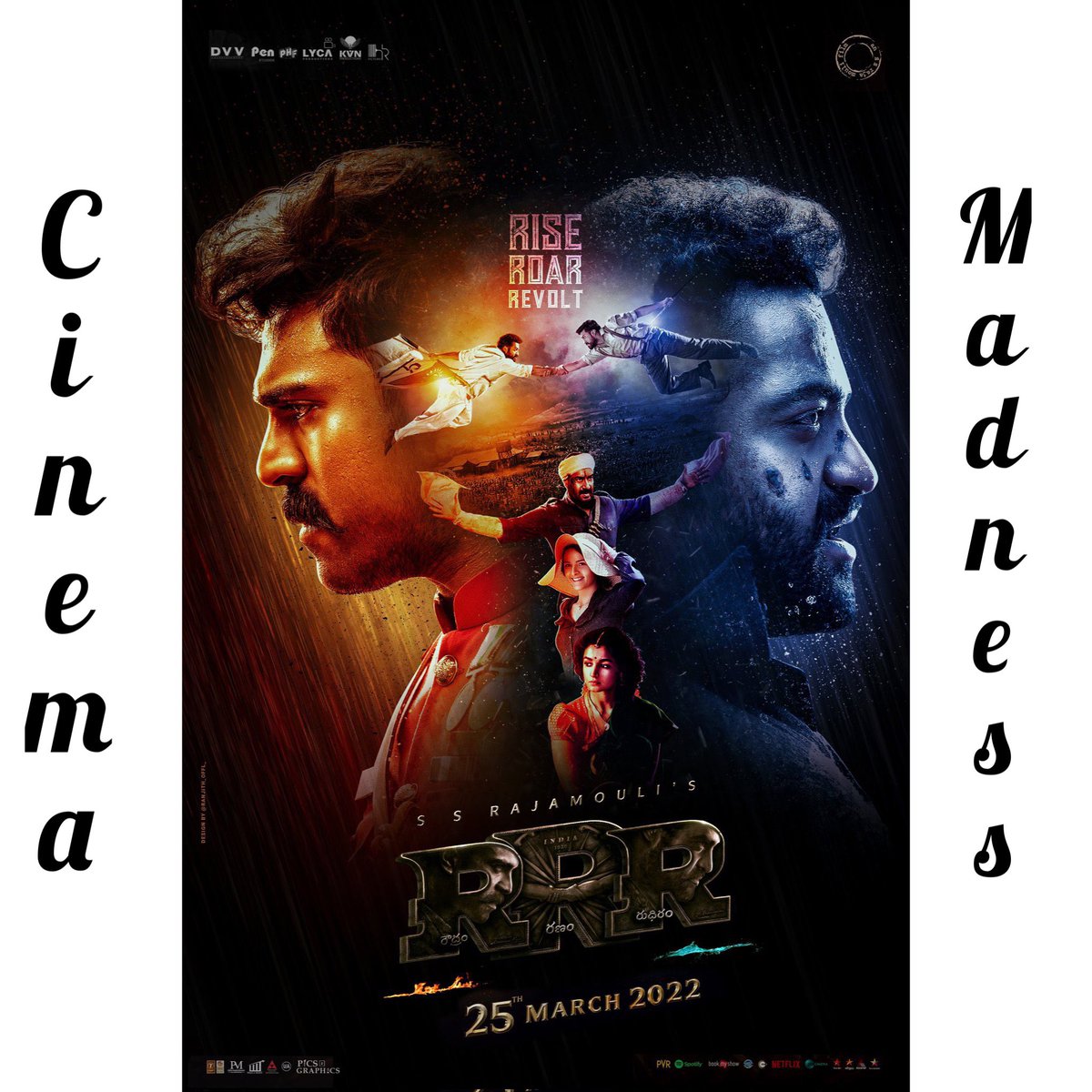 CinemaMadness24's tweet photo. Show time - #RRR #VPC1 4K Dolby Atmos #Amalapuram 🤗
#RRRMovie
Plate tho ready ga undandi saarrr @ssrajamouli
#CinemaMadness2022
#CinemaNo20inTheatres 😎 https://t.co/TkYZab4WtS
