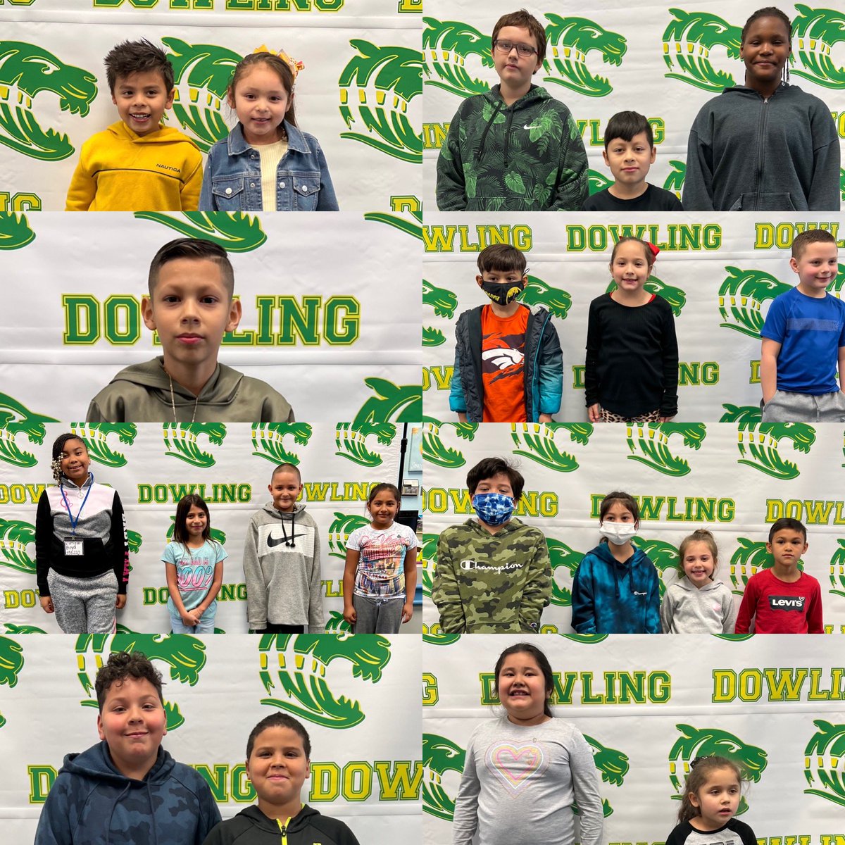 DowlingTigers's tweet photo. Congratulations to the Top Tigers for March! These students were chosen because they display the @7Mindsets skill of โAttitude of Gratitudeโ #TopTigers #Gameon https://t.co/aiCcl4jAEy