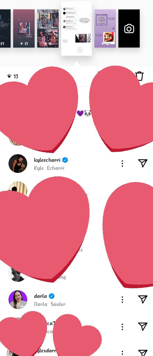 Katiecakeesss's tweet photo. Thank you @kyle_echarri and miss @darLasauLer for viewing my ig story:)
#KyCine | #AllTheLoveKYCINE
#PROJECTLAVANDER https://t.co/y3Fw9fcG4l