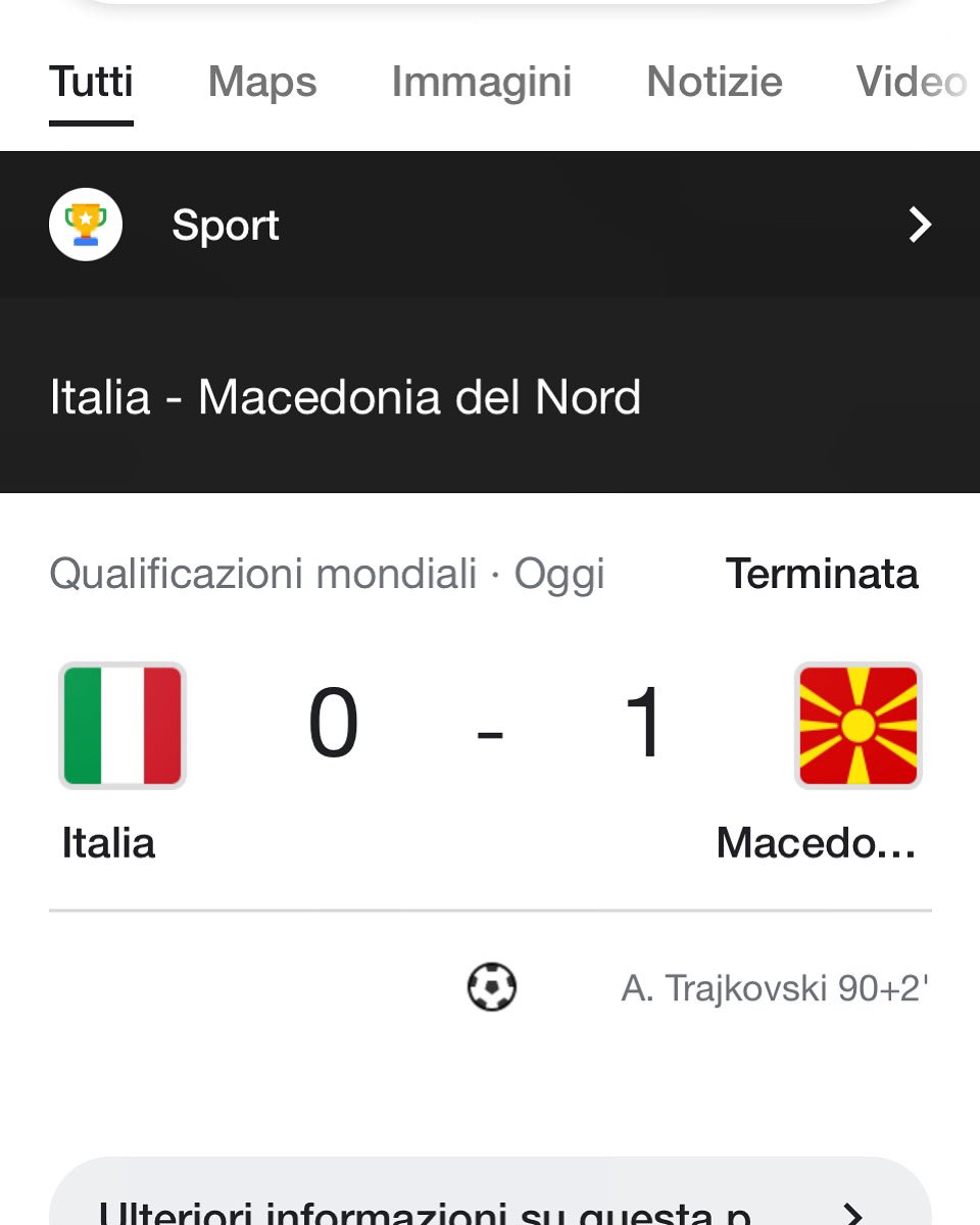 Gar4Tweet's tweet photo. 2 qualificazioni ai mondiali fallite consecutivamente è una vergogna!!!!!! 👎👎👎#ItaliaMacedoniadelNord https://t.co/MRUF2thQFx