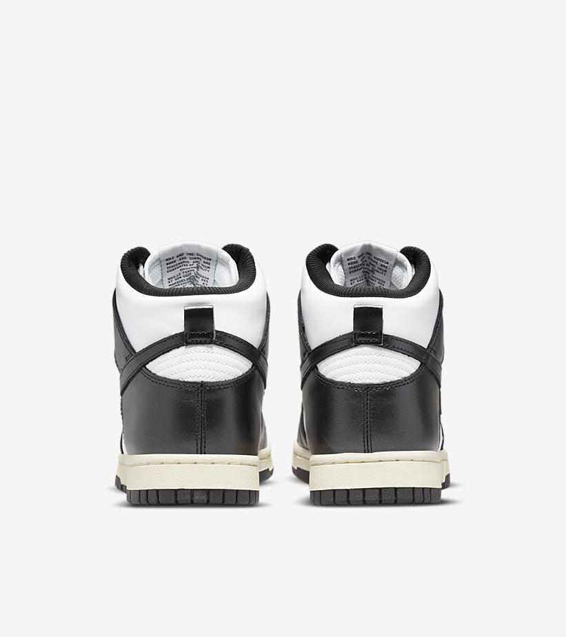 SOLELINKS's tweet photo. Ad: Women's Nike Dunk High 'Vintage Black' releases April 7th => https://t.co/S6G9CtQiq9 https://t.co/OYyvoYvOnJ