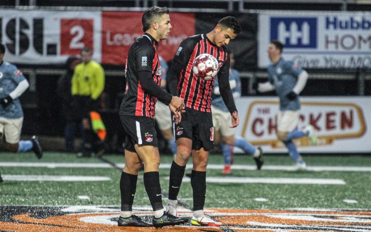 #USOC2022 Round 1: Defending #Path2Pro champions Des Moines Menace played spoiler in Minneapolis City SC's #USOpenCup debut. Alessandro Salvadego's two goals set up a 2nd Round match vs Union Omaha.

Recap by Blake Siberz: thecup.us/2022/03/24/202…
#UpTheMenace | #DefendDesMoines