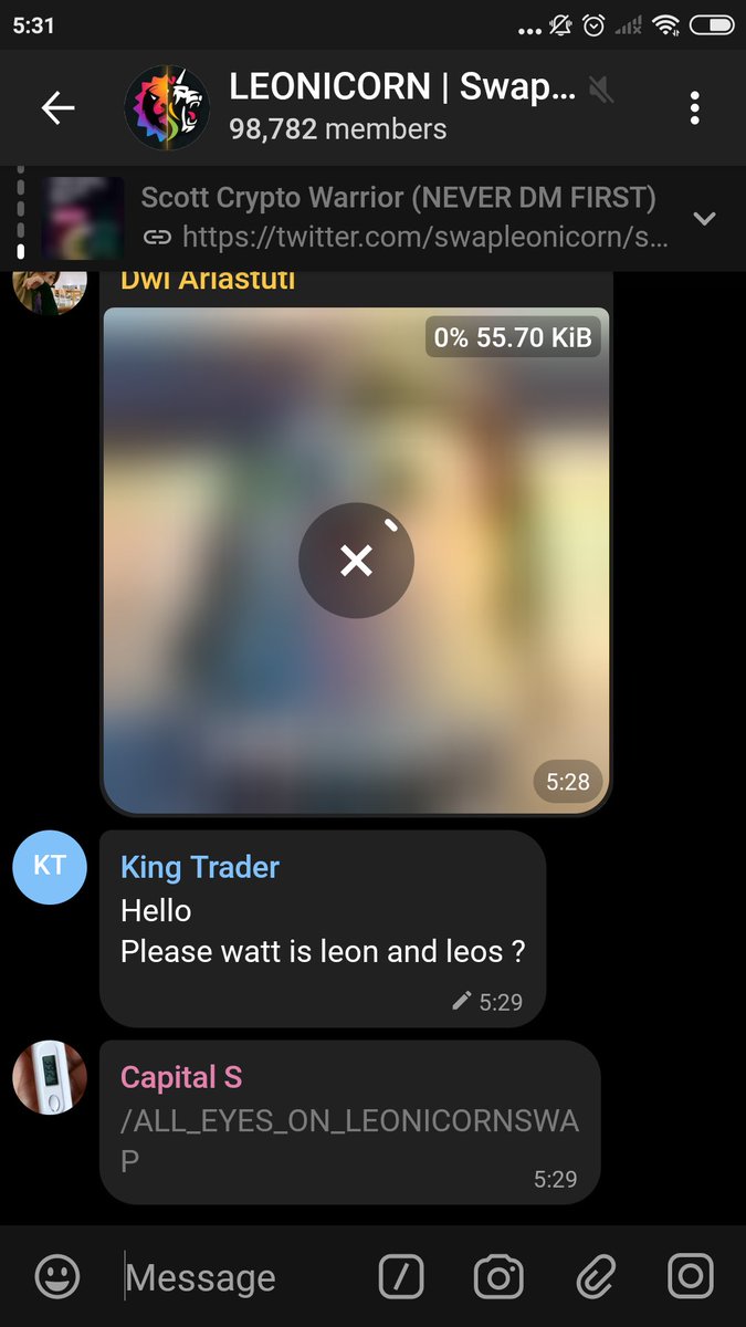 yokbigwinlah's tweet photo. @ScottLEOWarrior @swapleonicorn @davidgokhshtein @bsc_daily @cz_binance @binance @BenTodar @CryptoNCoffeee @DappRadar @DappcentreDPC @kucoincom https://t.co/D3MRT0aChj