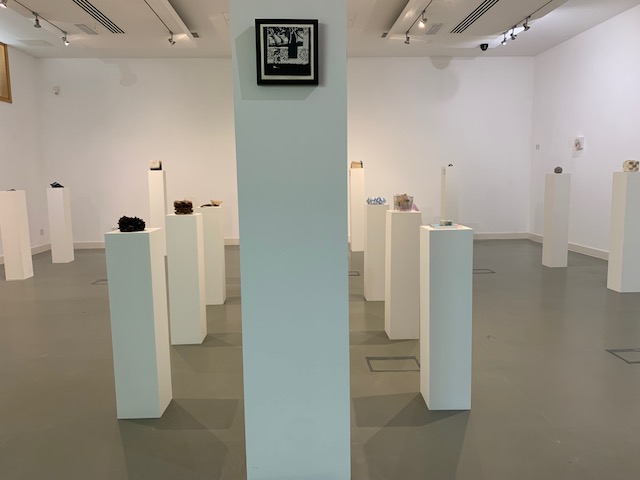 Wonderful tea time reception <a href="/crafts_csc/">Crafts Study Centre</a> #tansa UK &amp; #japan #miniaturetextiles with funders <a href="/DaiwaFoundation/">Daiwa Foundation</a> &amp; <a href="/GBSasakawa/">The Great Britain Sasakawa Foundation</a> + <a href="/UniCreativeArts/">University for the Creative Arts</a> Chancellor #MagdaleneOdundo Only 2 days left to see incredible work! <a href="/UCAROffice/">UCA Research & Innovation</a> <a href="/Textile_Society/">The Textile Society (UK)</a> #handweave