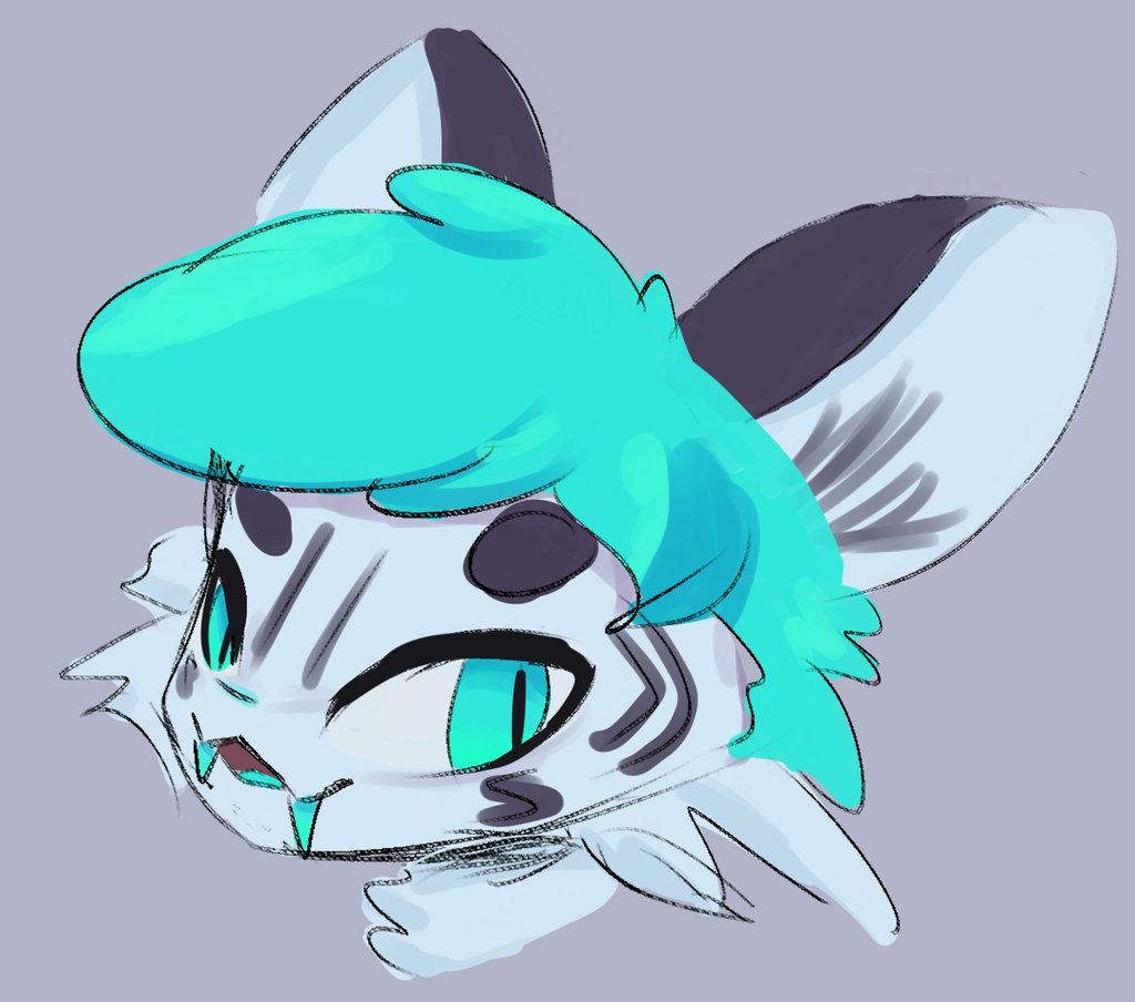 cawboo's tweet photo. Headshot sketch for a follower :] https://t.co/F2Gu6lxMtF