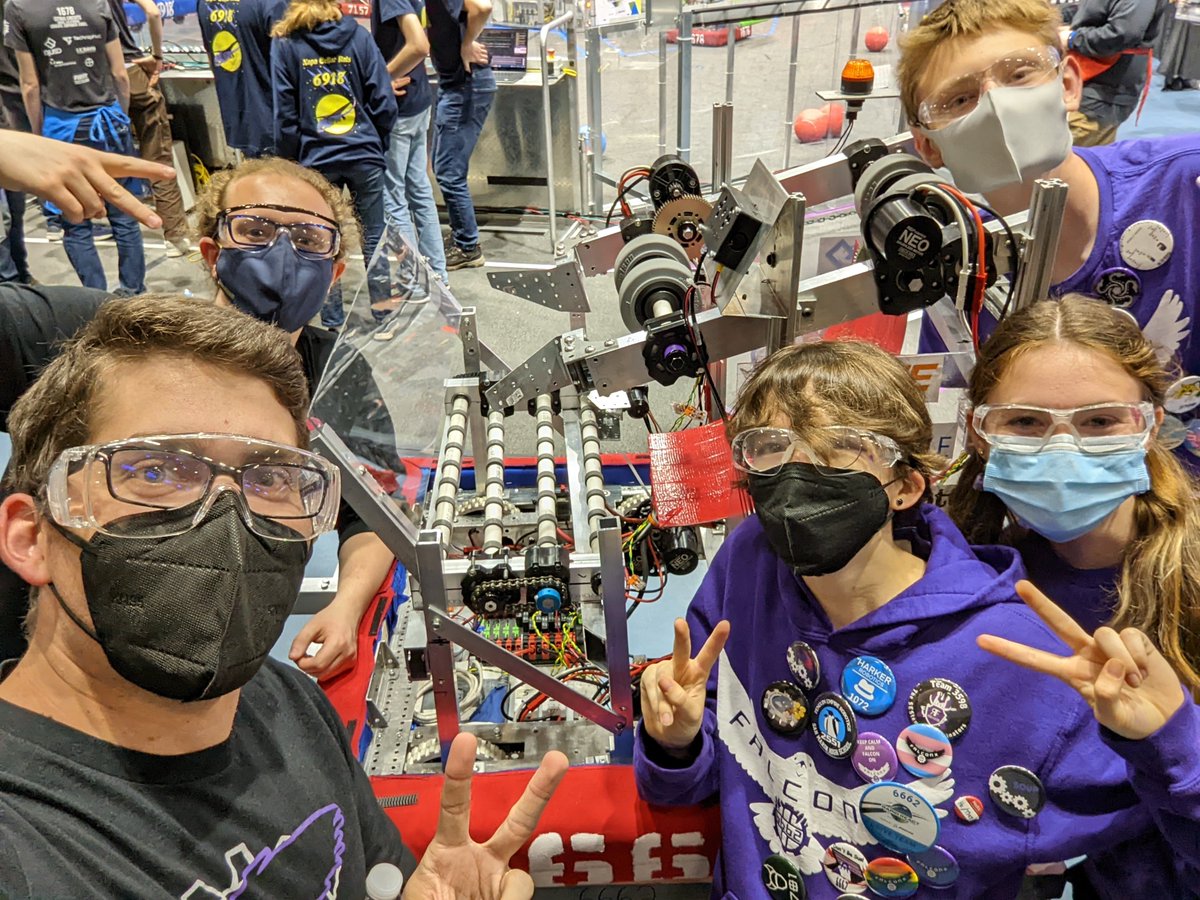 Two years ago, we were ready to load up for our robotics competition before the world got cancelled. Today, we're back on the field. Lots of hard work to get here. Let's go <a href="/CPHSfalcons/">College Park HS</a> <a href="/FalconXRobotics/">FalconX Robotics</a> !!!