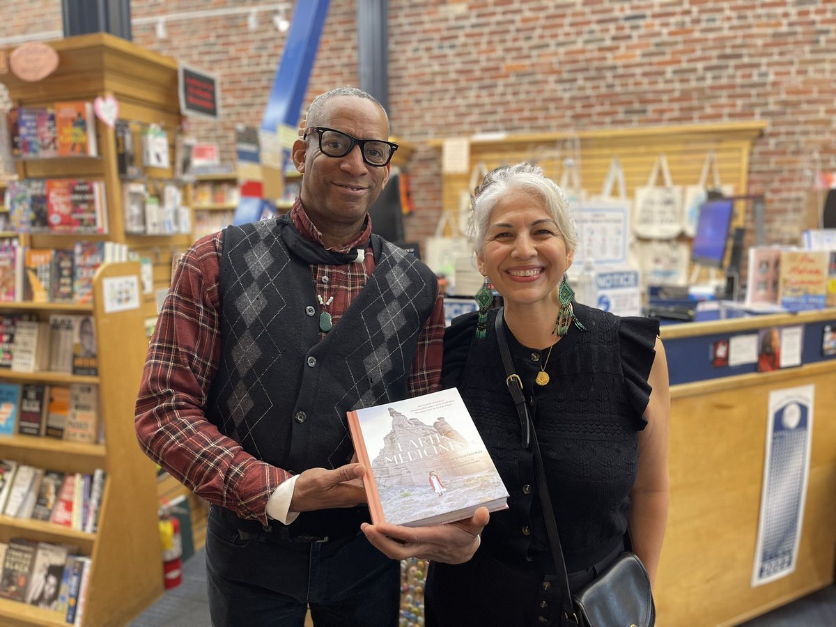 How wonderful it was to cross paths with this force of energy, book connoisseur and fellow author Jerry Thompson at <a href="/AlexanderBookCo/">Alexander Book</a>. Not only was it exciting to see my book for the first time in a bookstore, it was validating that my ancestors are always guiding me.